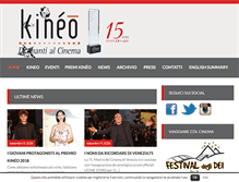 Tablet Screenshot of kineo.info